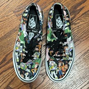 DISNEY TOY STORY VANS - SIZE 9 - WORN ONCE